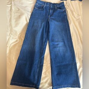 High Rise Stride Wide Leg Jeans Size 27/4S